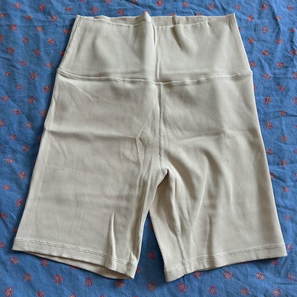 Aerie ribbed bike shorts - XL